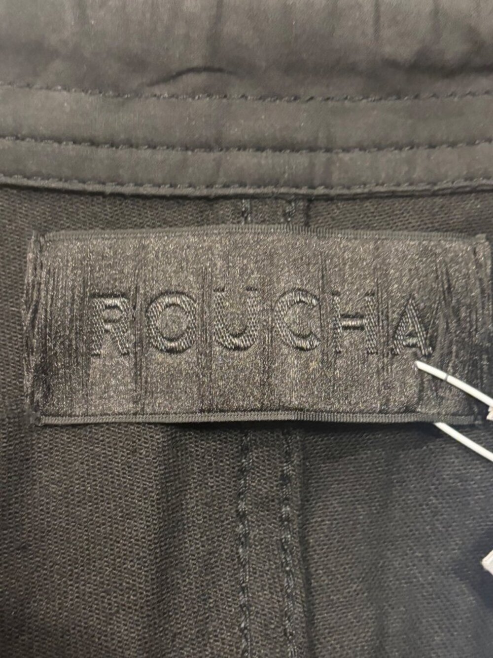 ROUCHA Penn Slim Denim Black Stretch Crop Pants Women’s Size L 97% Cotton - Picture 5 of 8